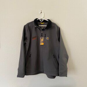 Soft shell jacket men's XL gray NWT